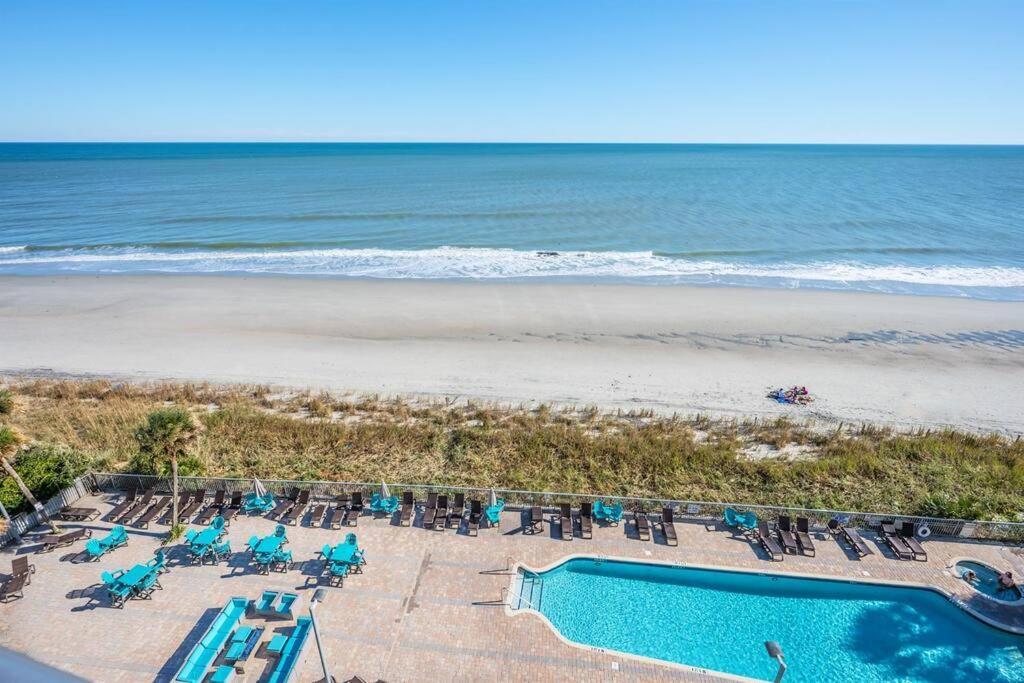 فيلا 7Th Floor! Modern Building, Direct Oceanfront View شاطئ ميرتل المظهر الخارجي الصورة