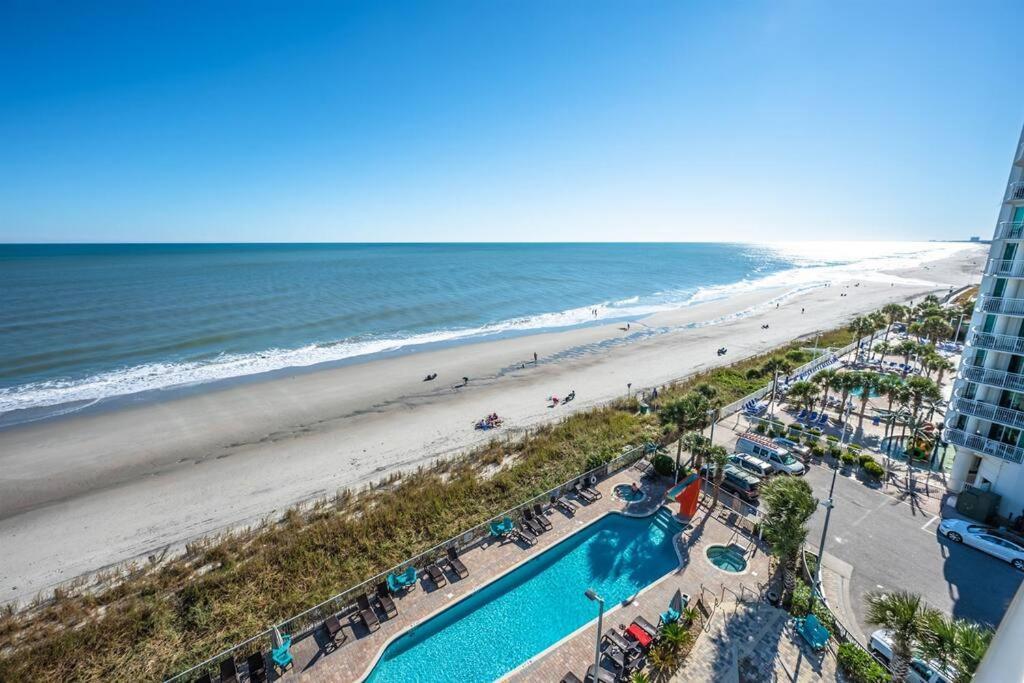 فيلا 7Th Floor! Modern Building, Direct Oceanfront View شاطئ ميرتل المظهر الخارجي الصورة