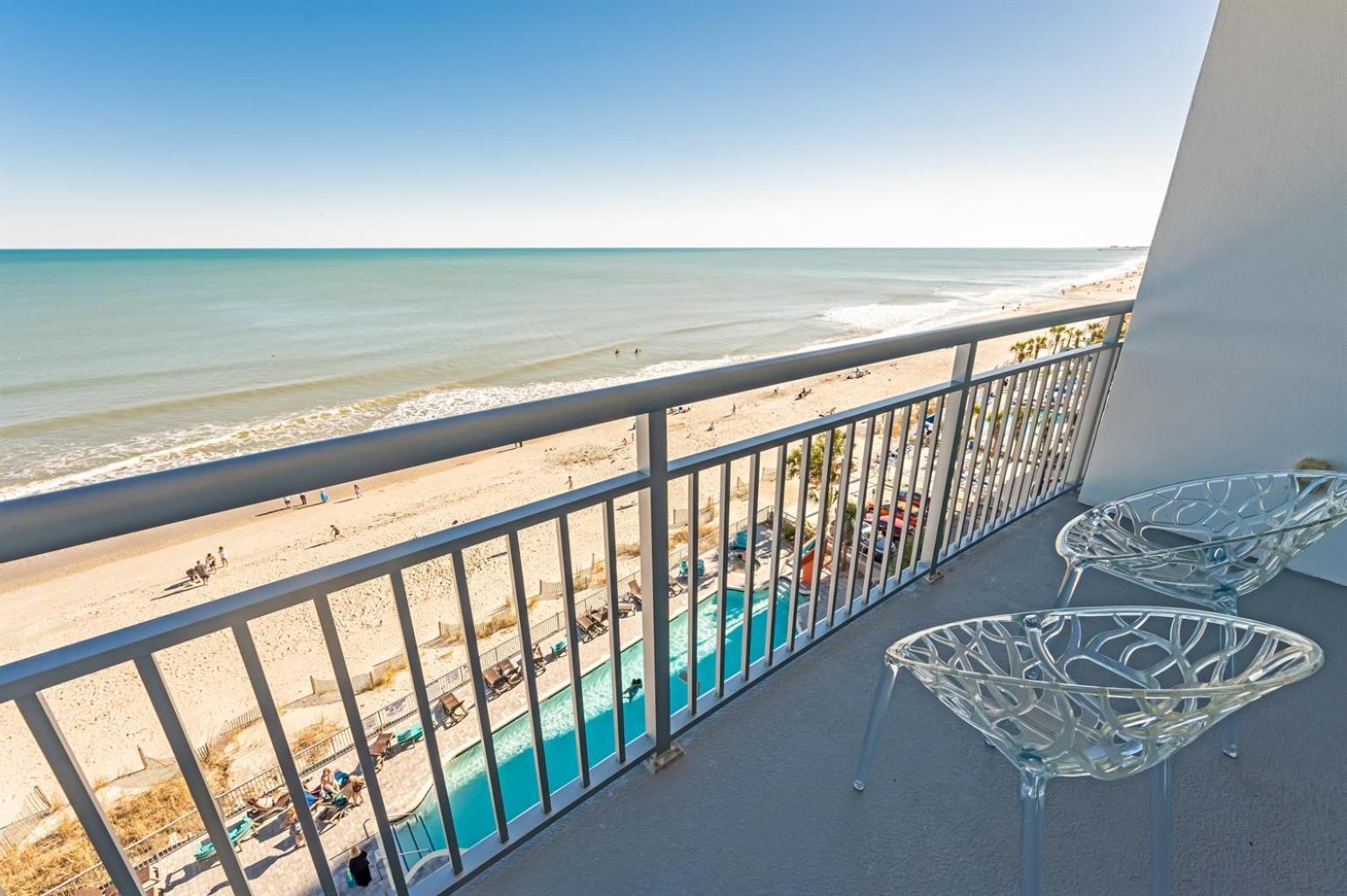 فيلا 7Th Floor! Modern Building, Direct Oceanfront View شاطئ ميرتل المظهر الخارجي الصورة