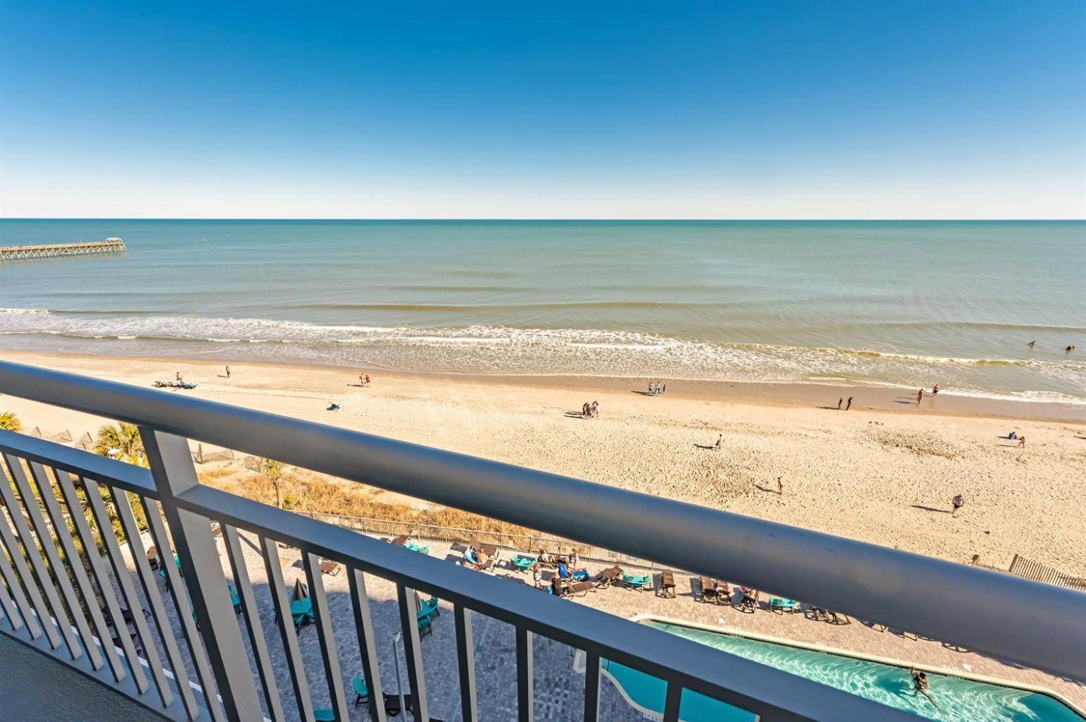 فيلا 7Th Floor! Modern Building, Direct Oceanfront View شاطئ ميرتل المظهر الخارجي الصورة
