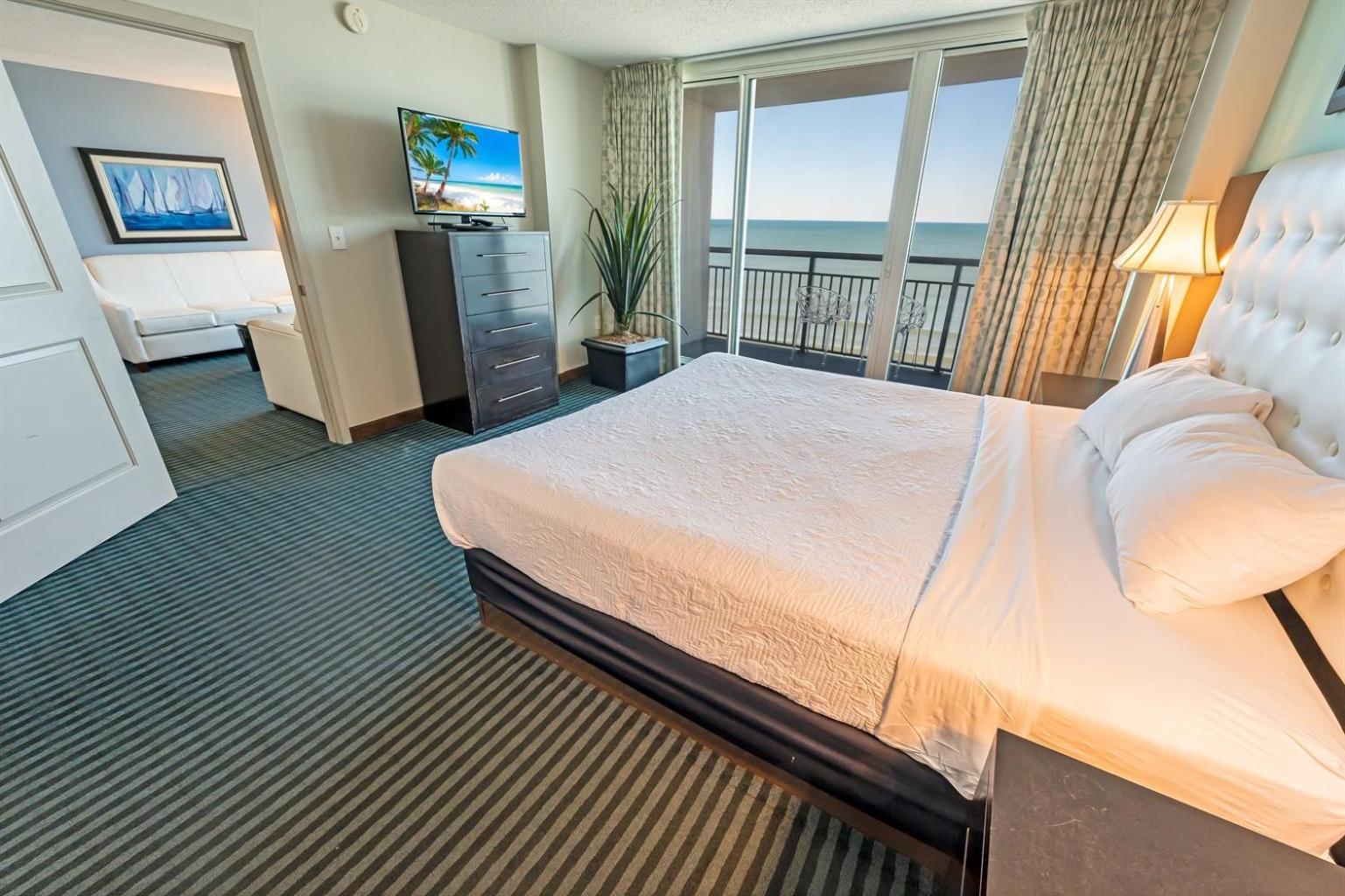 فيلا 7Th Floor! Modern Building, Direct Oceanfront View شاطئ ميرتل المظهر الخارجي الصورة